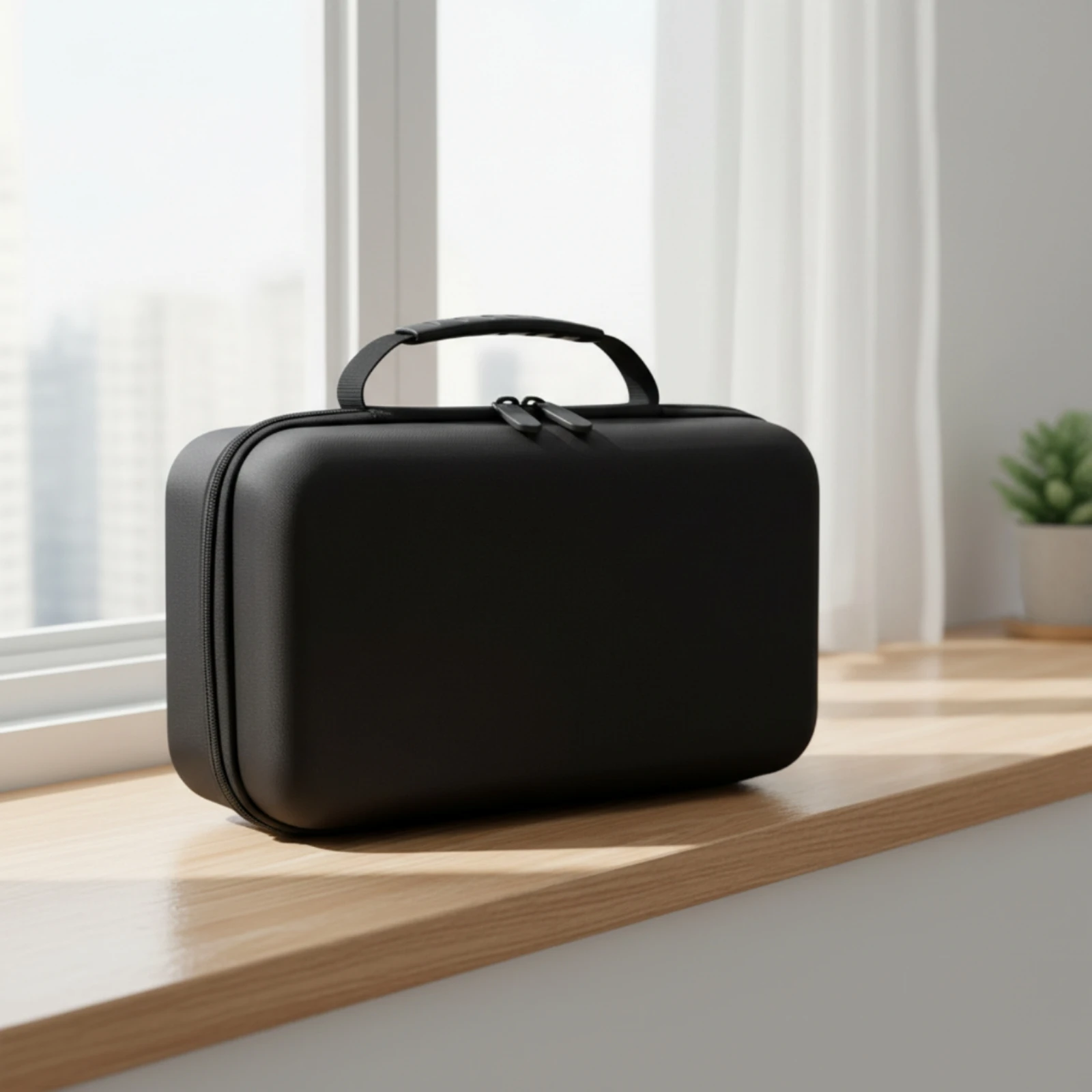 Coffee Maker Travel Case Shockproof Coffee Maker Bag with Handle Organizer Pouch Long-Lasting for Travelers, Camping, Office