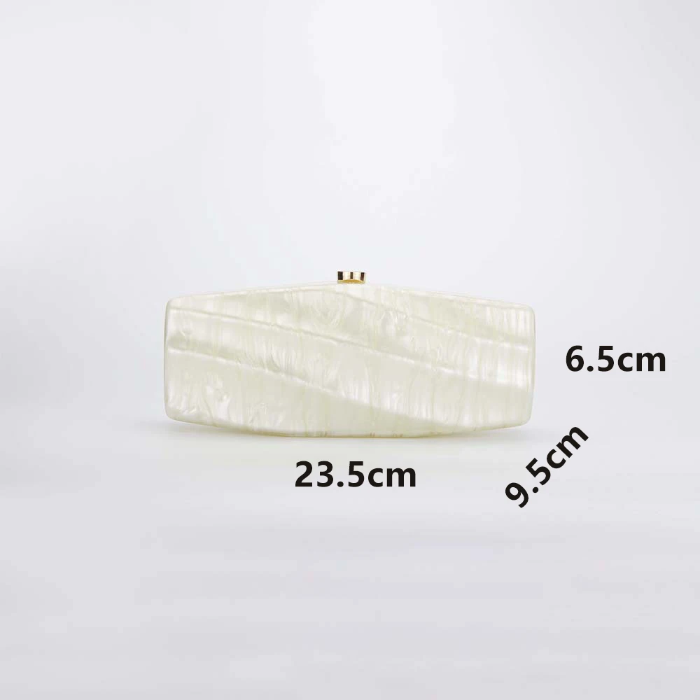 حقيبة ضغط مخططة جديدة للسيدات أوروبية وأمريكية 2025، حقيبة أكريليك اجتماعية راقية، حقيبة يد عصرية لحفلات الزفاف