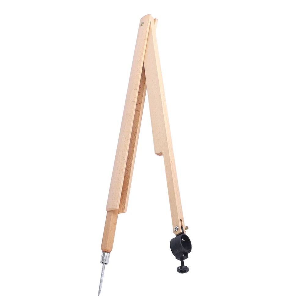 Wooden Beam Compass Drawing Tool for Blackboard Math Teaching School Drafting Large Size Lightweight Portable