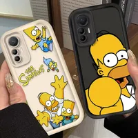 Case for Xiaomi 13T 14T 12T 11T 13 12 11 Lite 5G NE POCO X6 X5 F6 F5 F3 X4 GT X3 NFC M5S C65 M6 Pro Funny Disney Homer Simpsons