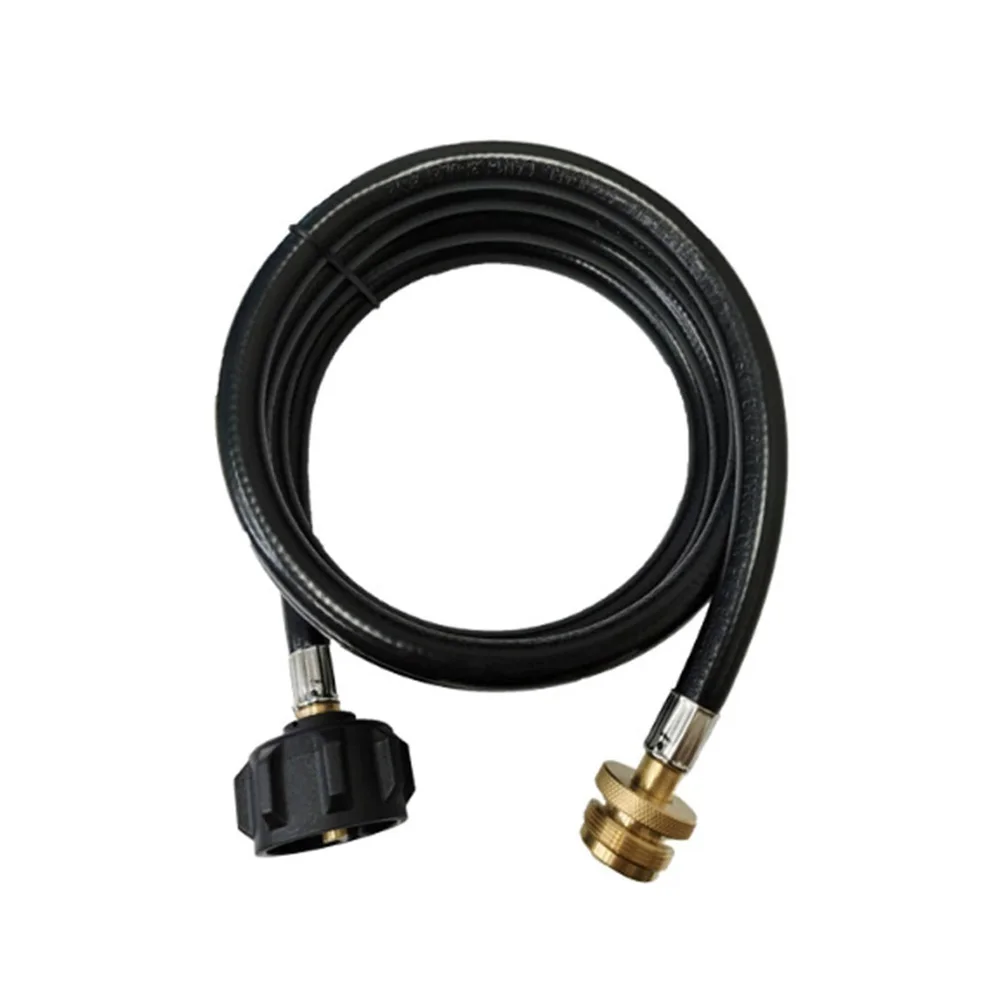 6FT Propane Hose Adapter for 1lb to 20lb Tank Use with Type 1 Valve for Outdoor Cooking and Heating Applications