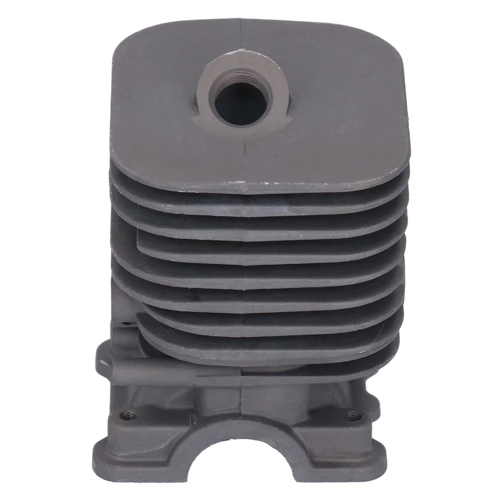 Grey Cylinder Piston Kit Compact Aluminum Piston Ring Kit Easy to Install Chainsaw Accessory for Husqvarna 125 128 For Trimmer