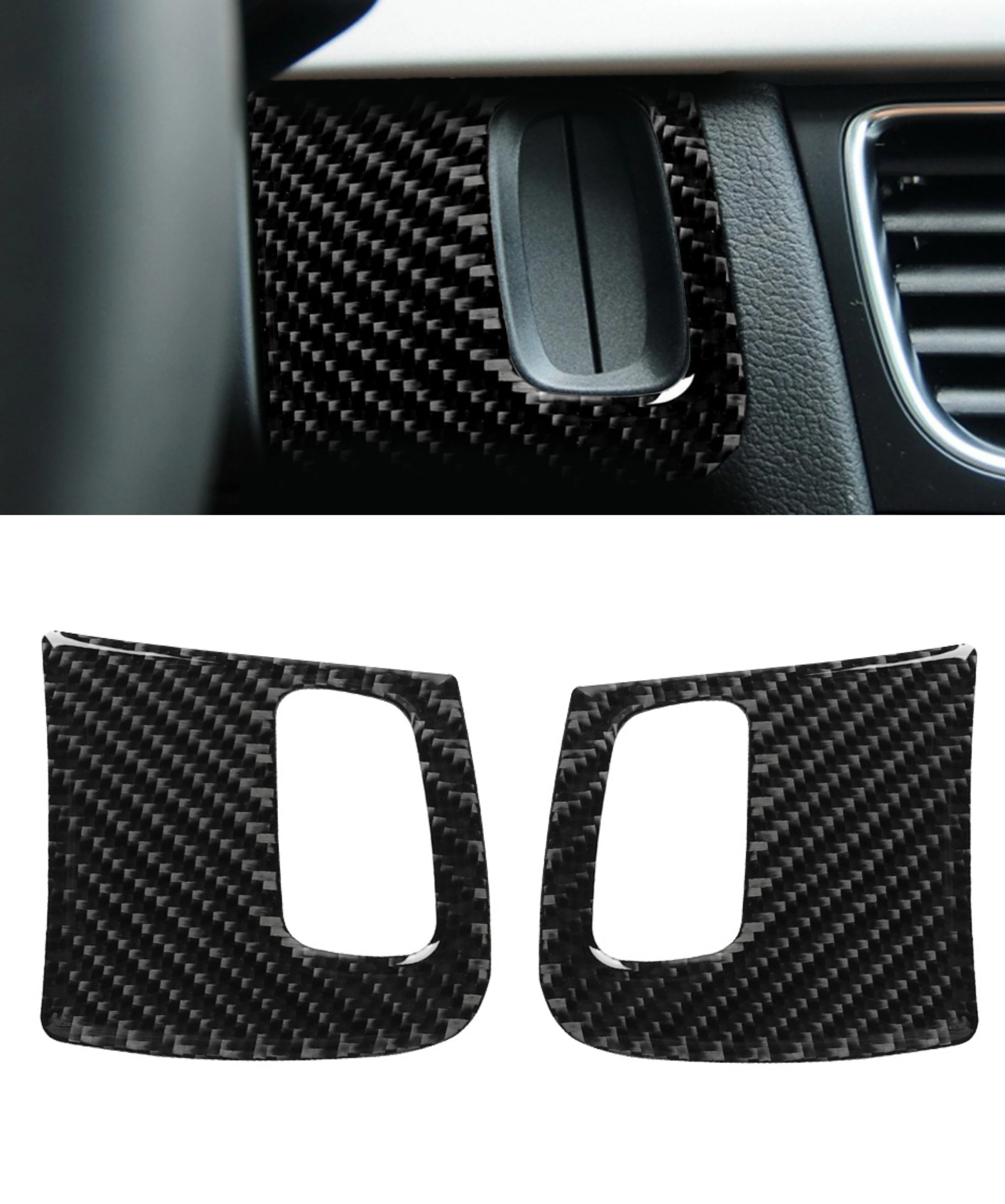 For Audi A4 B8 Car Ignition Keyhole Trim Cover Interior Key Hole Decoration Stickers Car Styling 2008-2015 S4 8K RS4 A5 8T S5 8F
