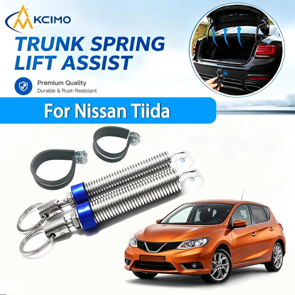 Long Lasting Trunk Spring For Nissan Tiida High Quality Smooth Opening, Quick Install Anti Corrosion Rust Proof Strong