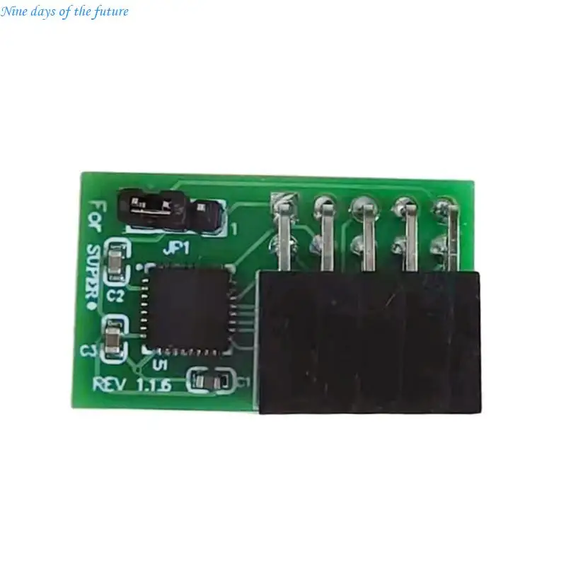 SuperMicro AOM-TPM-9670H (Horizontal) SPI capable TPM2.0 with 9670 Controller E65A