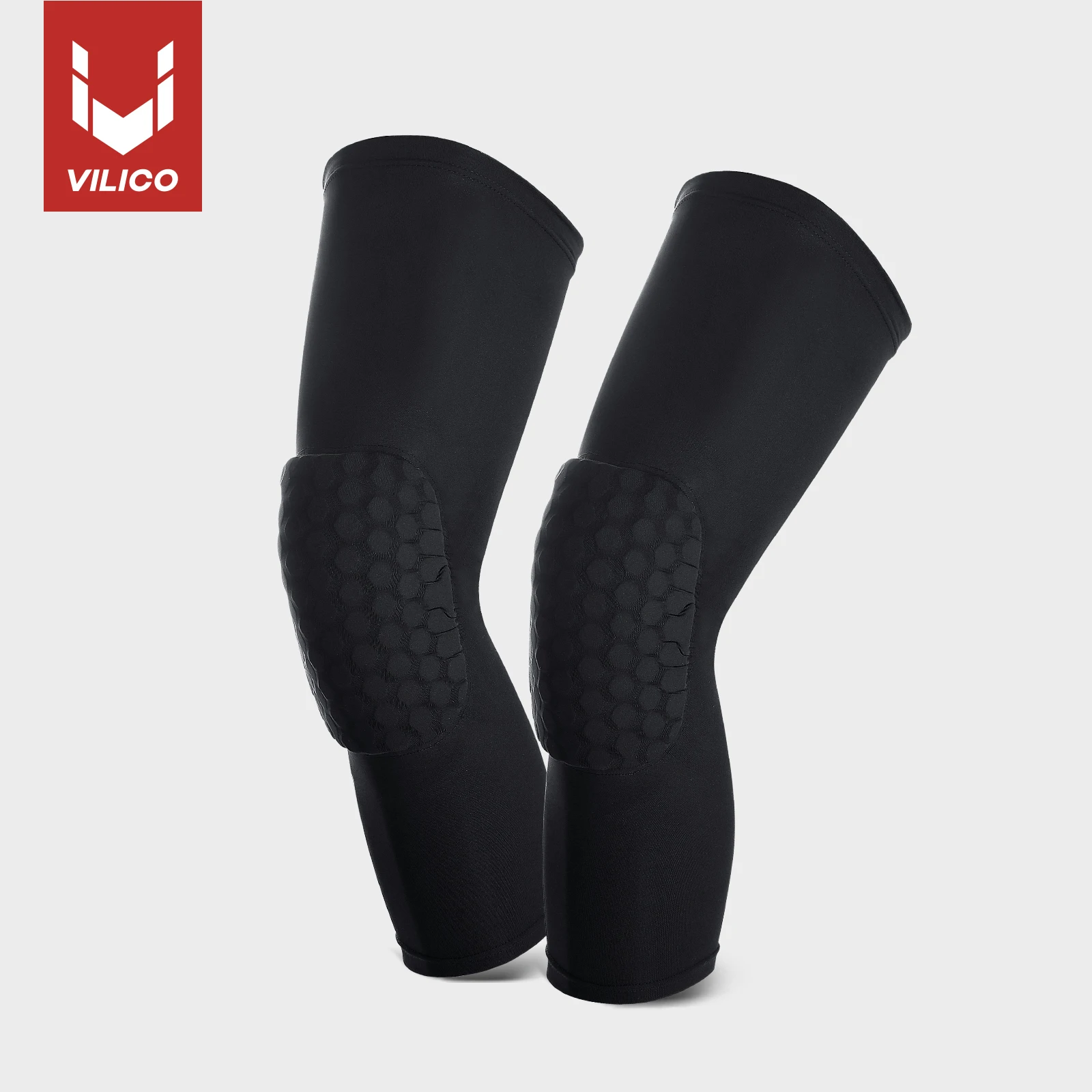 

Vilico 1Pc Basketball Knee Pads Protector Honeycomb Foam Brace Compression Sleeve Kneepad Fitness Gear Volleyball Knee Support