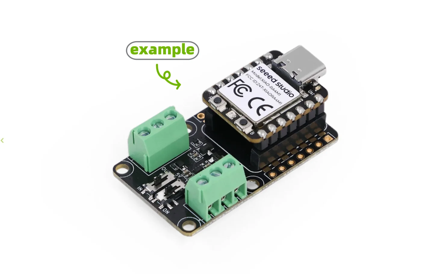 Scheda breakout Seeed Studio RS-485 per XIAO e QT Py, IC ricetrasmettitore TP8485E, conversione tranceiver half-duplex