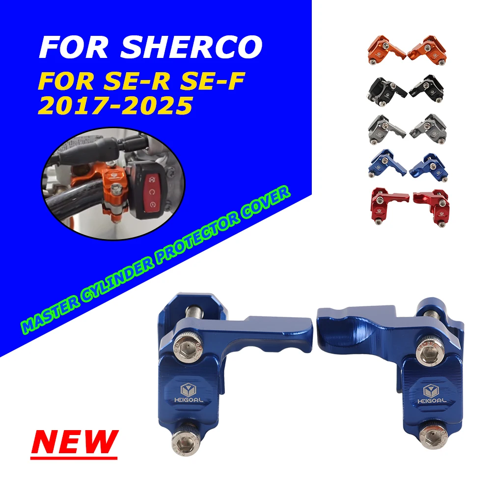 

For SHERCO SE-R SE-F SER SEF 125 250 300 450 500 2024 Motorcycle Accessorie Master Cylinder Protector Cover Protection Guard Cap