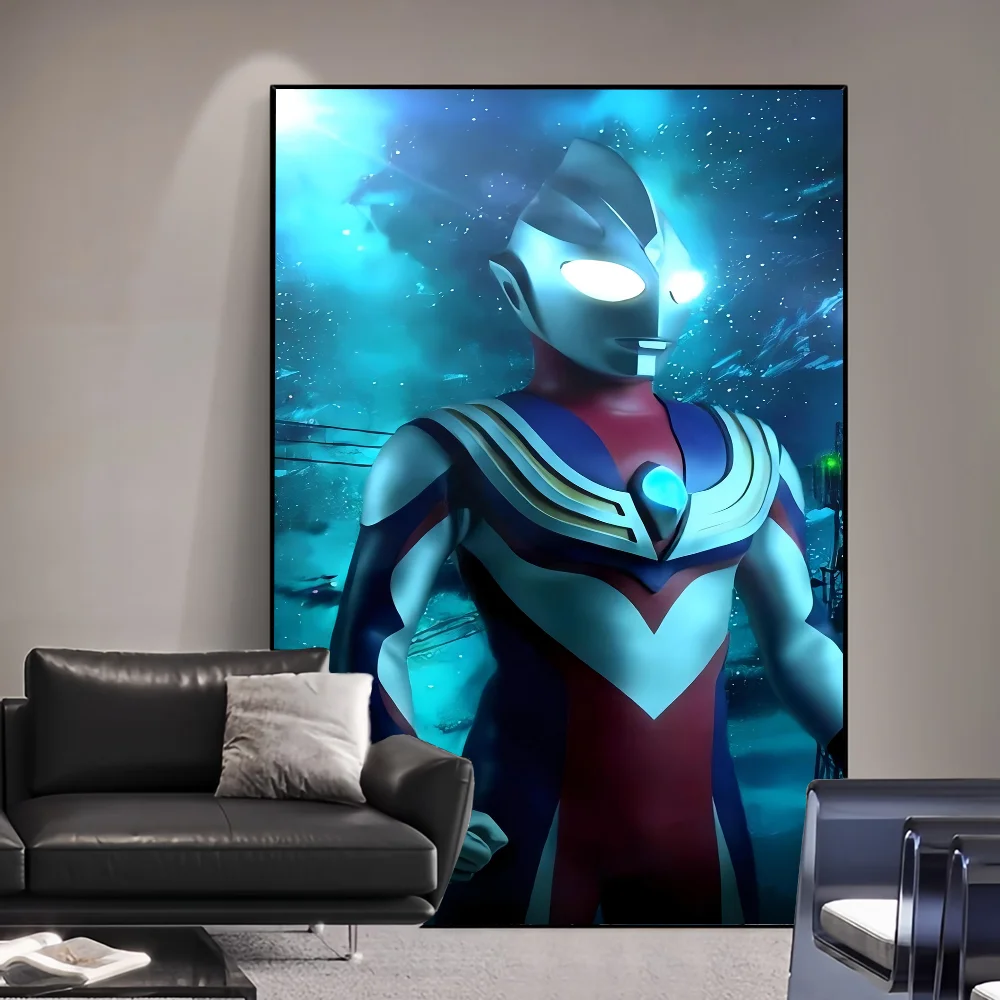 Ultraman Tiga Good Quality Prints And Posters HD Quality Poster Wall Art Painting Study Home Decor