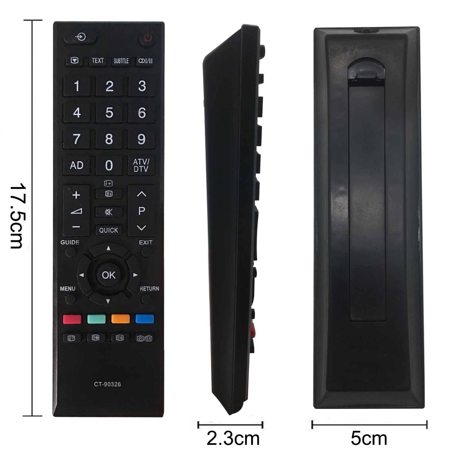 العالمي تحكم عن بعد الملحقات التلفزيون تحكم عن بعد لتوتوشيبا CT-90326 CT-90380 لتوتوشيبا CT-90336 CT-90351