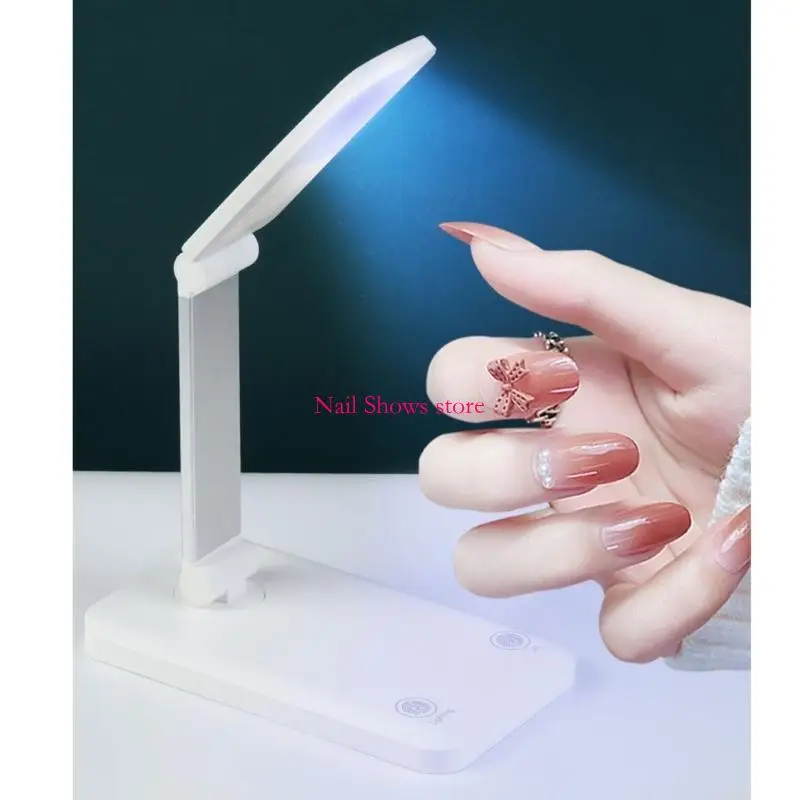 

E0BC UV LED Lamp,24W Dryer Nails Gel Polish Curing Lamp Rotatable Light for Home DIY & Salon-Manicure Decor