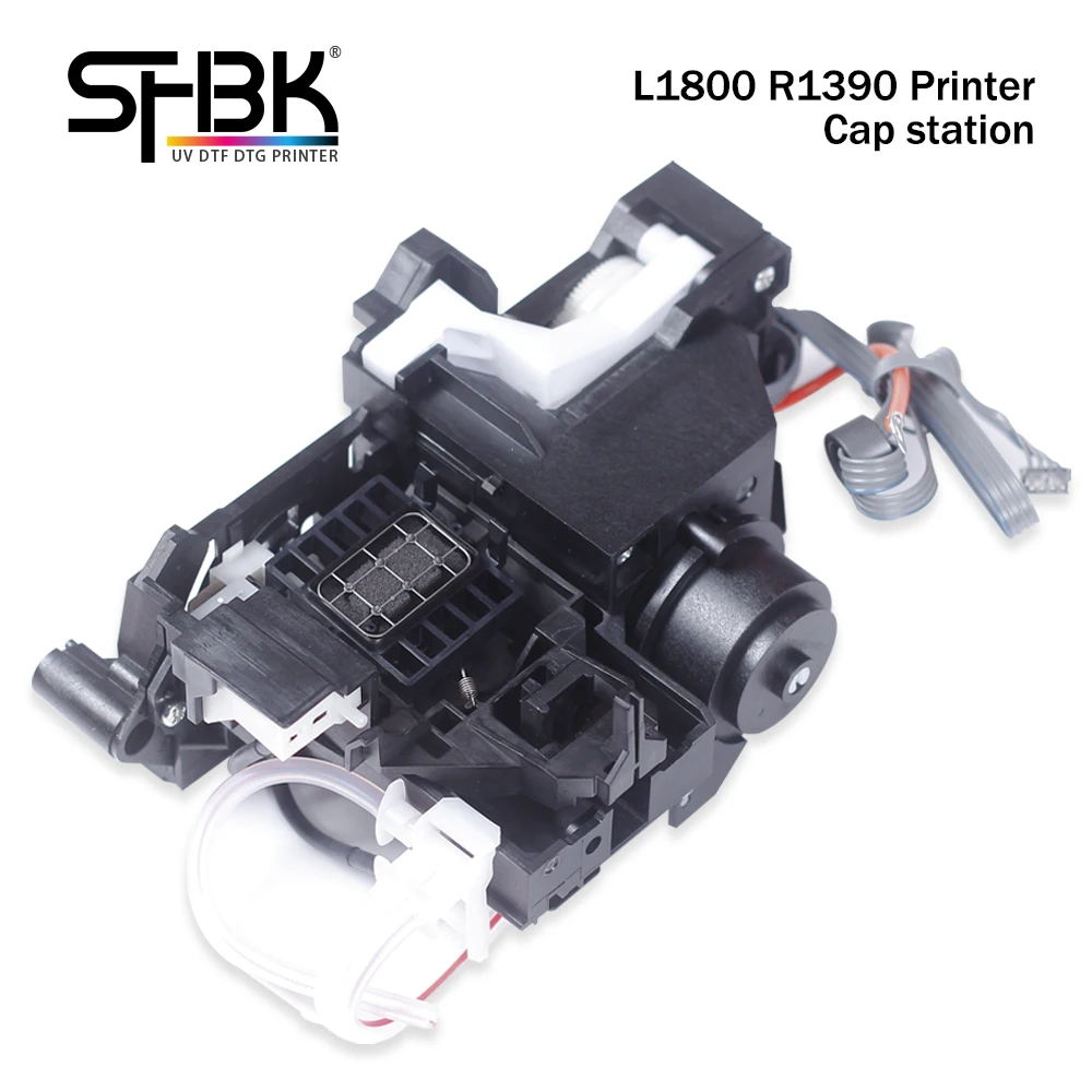 100% NEW For EPSON L1800 Printer cap station + R1390 printer parking lot. Automatic ink extraction and cleaning of print heads