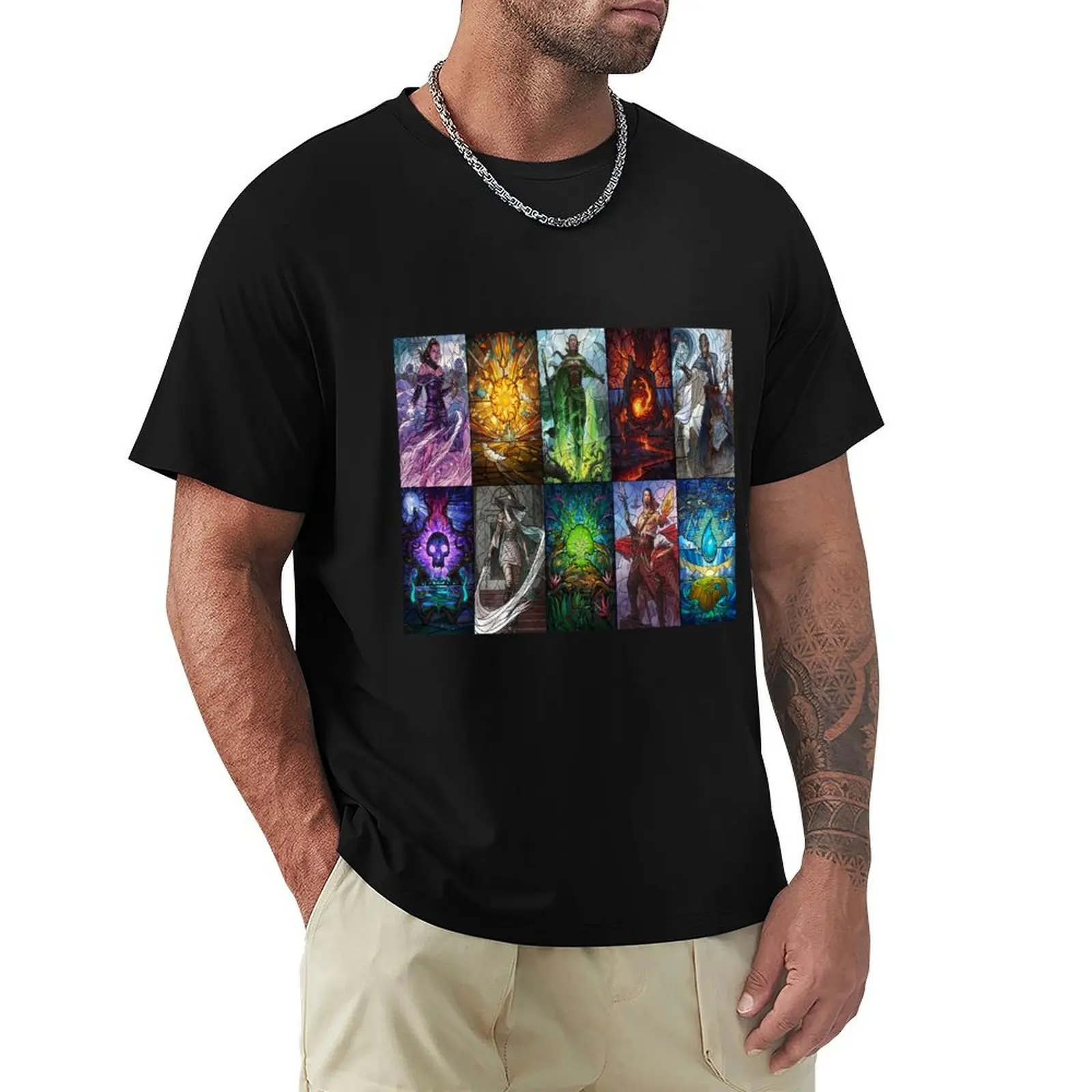 

Magic T-Shirt quick-drying oversized t shirt summer tops mens vintage t shirts