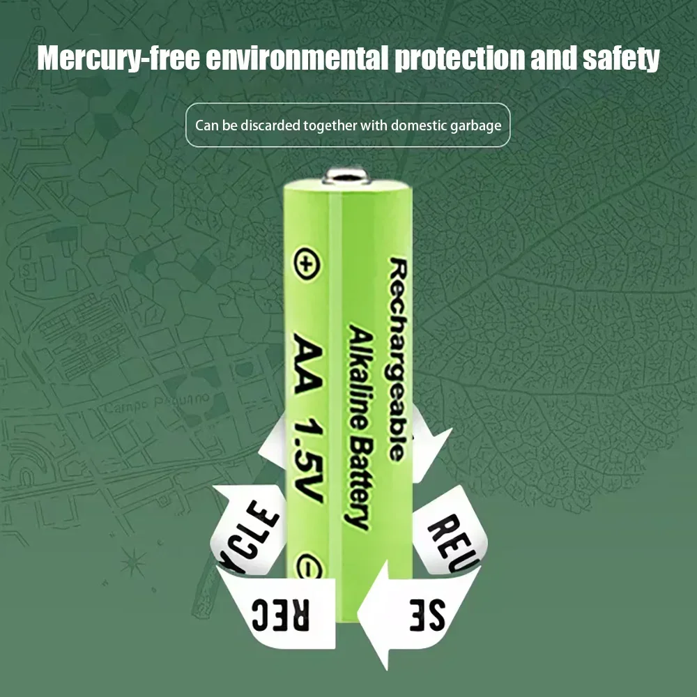 1.5V AA 3800mAh NI-MH Rechargeable Battery for Torch Toys Clock MP3 Player Wireless Keyboard Wireless Mouse Replace