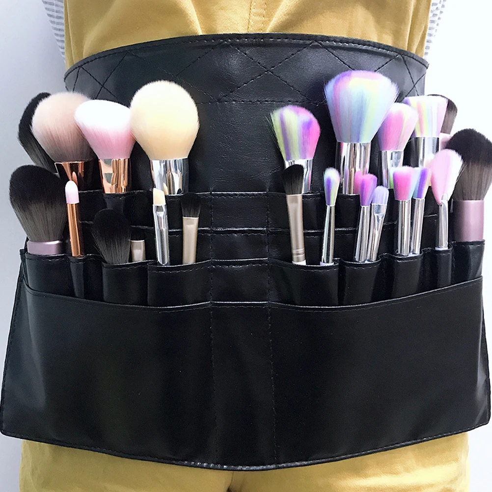 

Makeup Brush Storage Bag Waist Artist Toiletry Belt for Pouch Professional