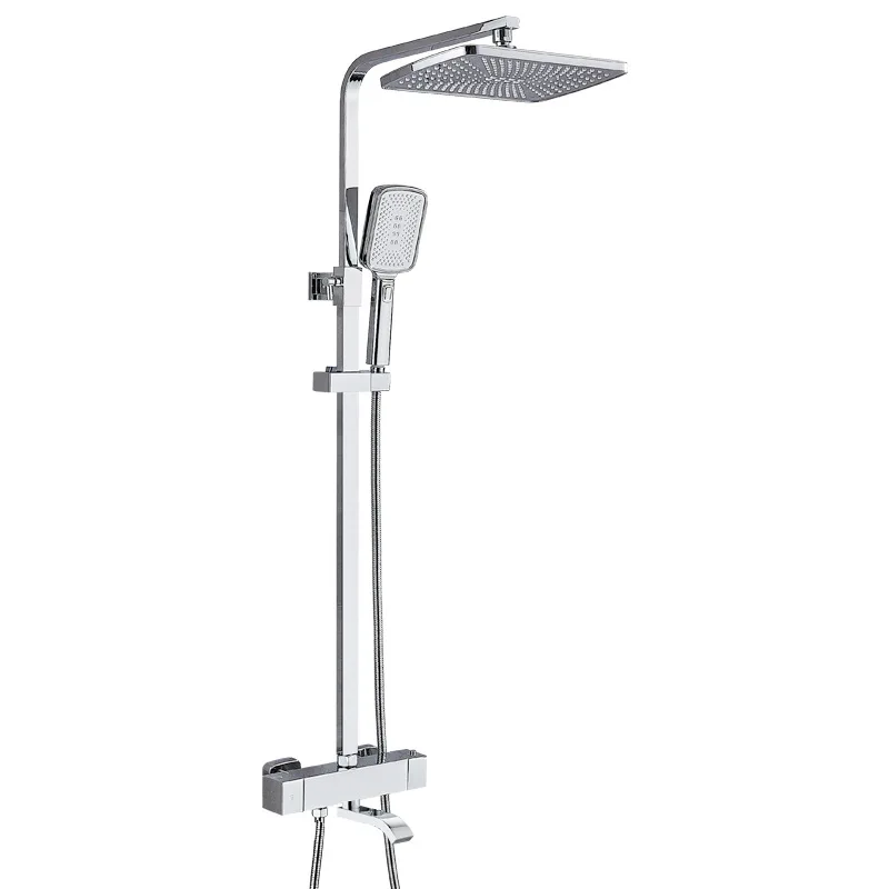 

Thermostatic shower shower set, temperature lock, pressurization head