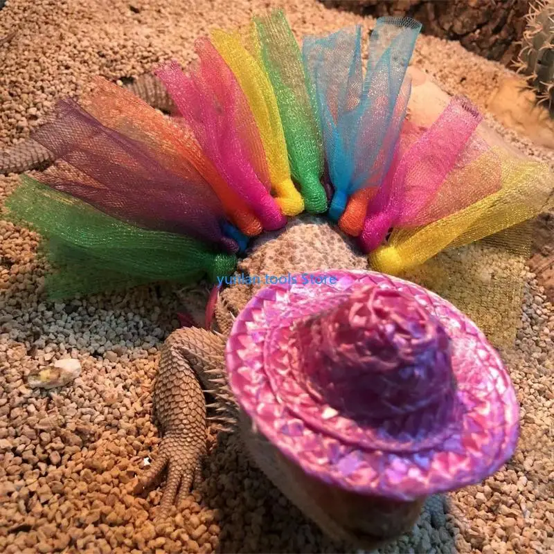 

50LB Tutu Skirt Costume for Bearded Dragons Pet Halloween Holiday Accessories