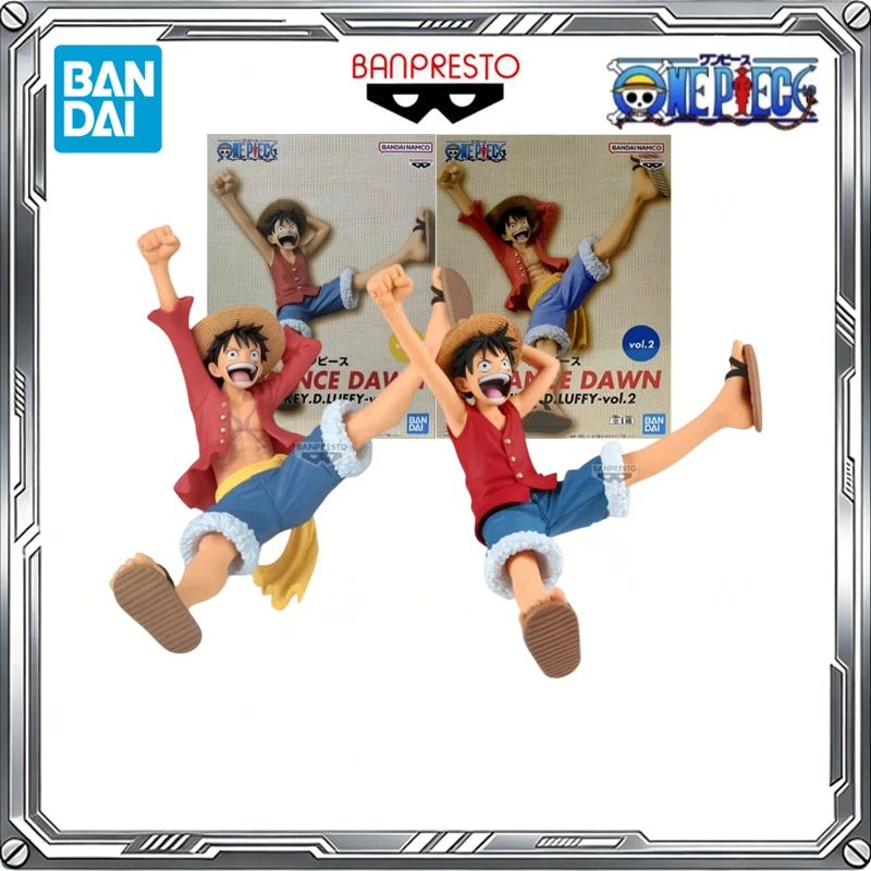 

Genuine Banpresto Romance Dawn One Piece Monkey D Luffy Vol 1 Vol 2 Anime Figure Collectible Model Toy Gift