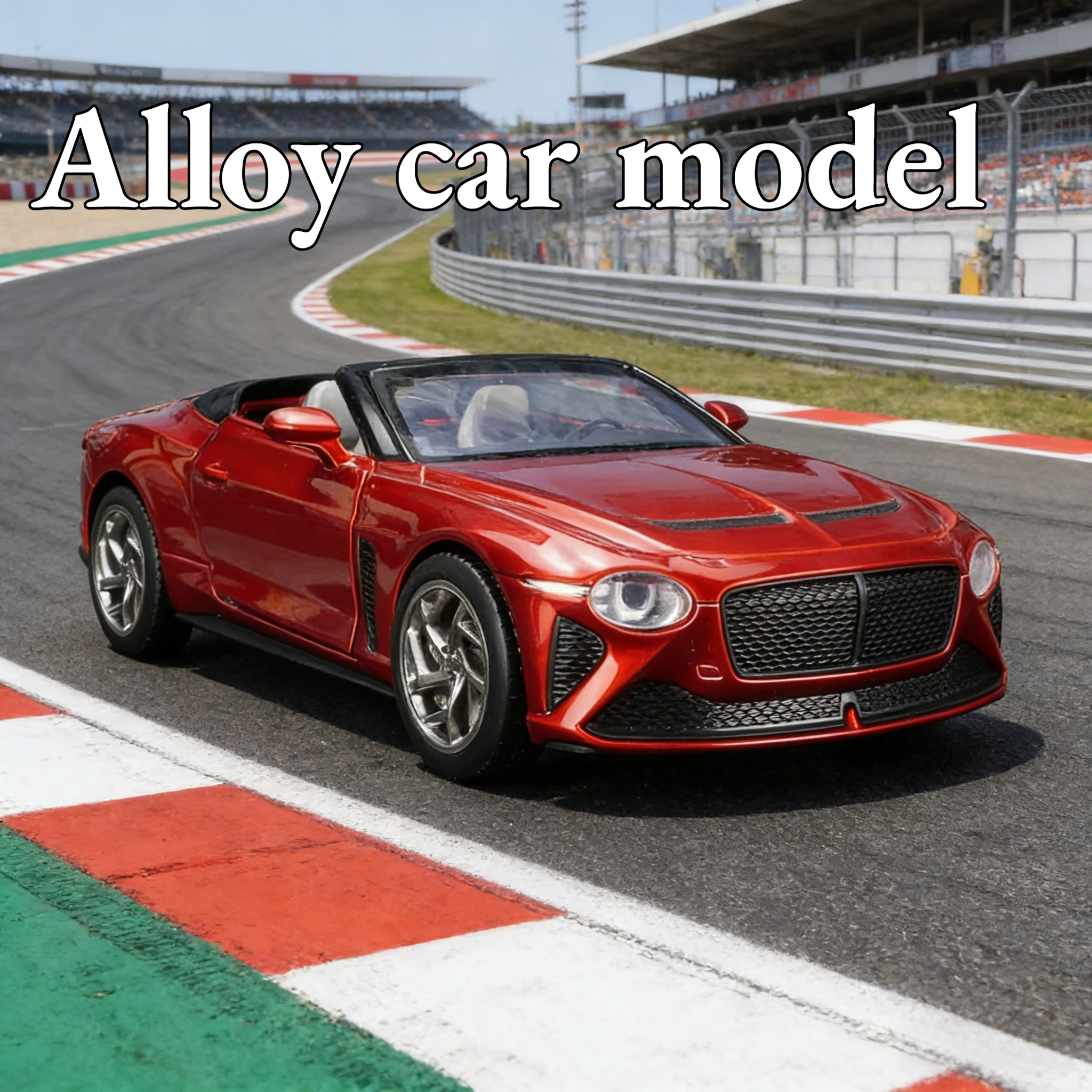 

Для 1:32 моделирование Bentley Mulliner Bacalar сплав модель автомобиля коллекция орнаментов двери автомобиля может открыть кабриолет спортивный автомобиль