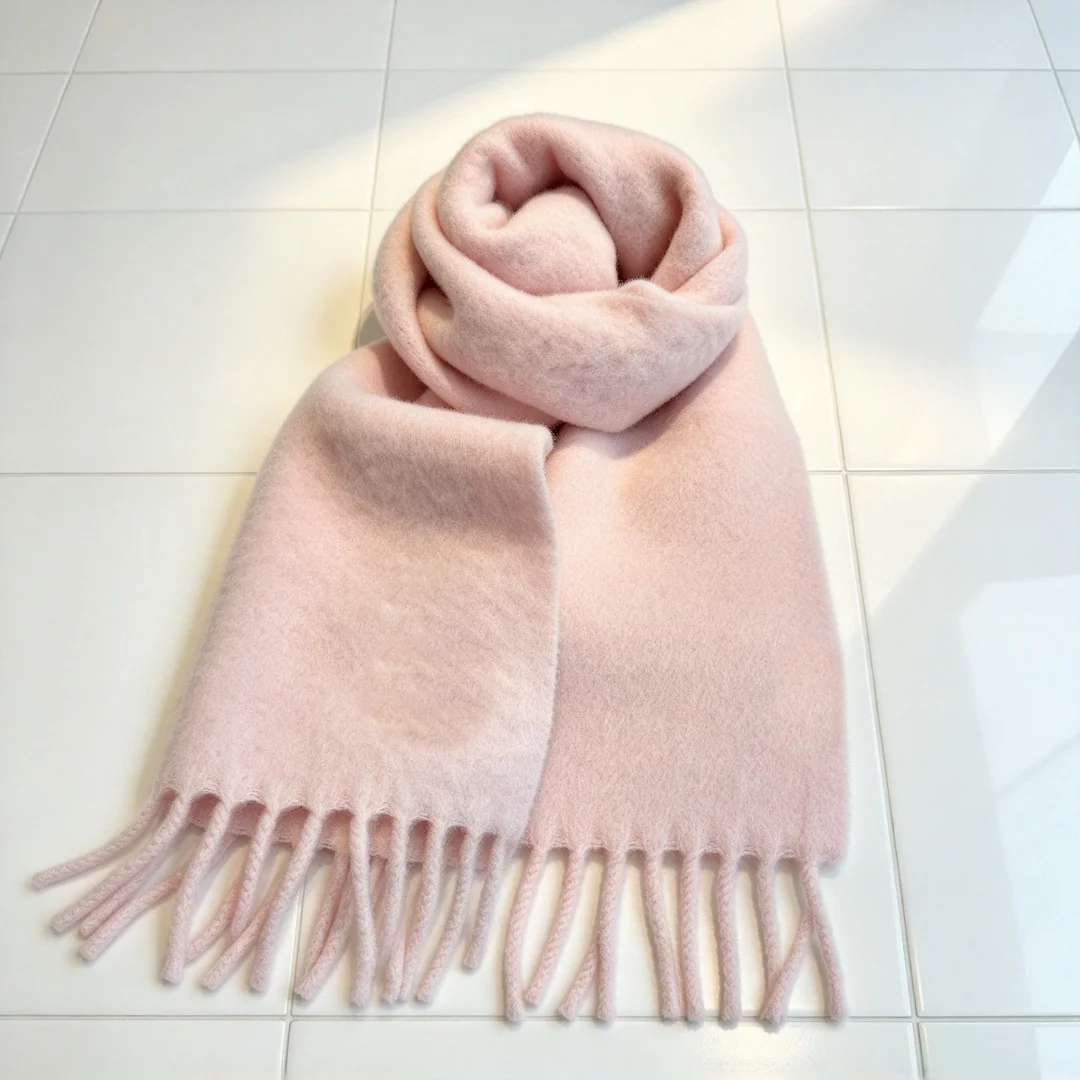 Luxury Brand Women's Fashion Scarf Shawl Neck Warmer Soft Scarf  Minimalist Versatile HandmadePremium Ideal for Gifting 23*185CM