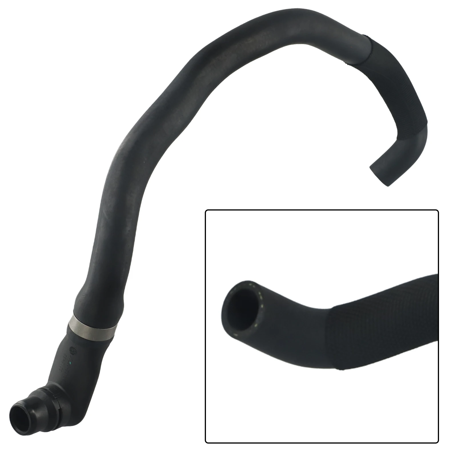 Easy To Use Quick To Install Coolant Pipe Hose Coolant Hose Replacement Size As Shown In The Picture Non-deformation Black Color