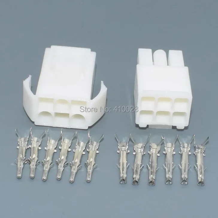 Worldgolden نوع صغير 6pin مجموعة EL 4.5 مللي متر ذكر أنثى مقبس التوصيل