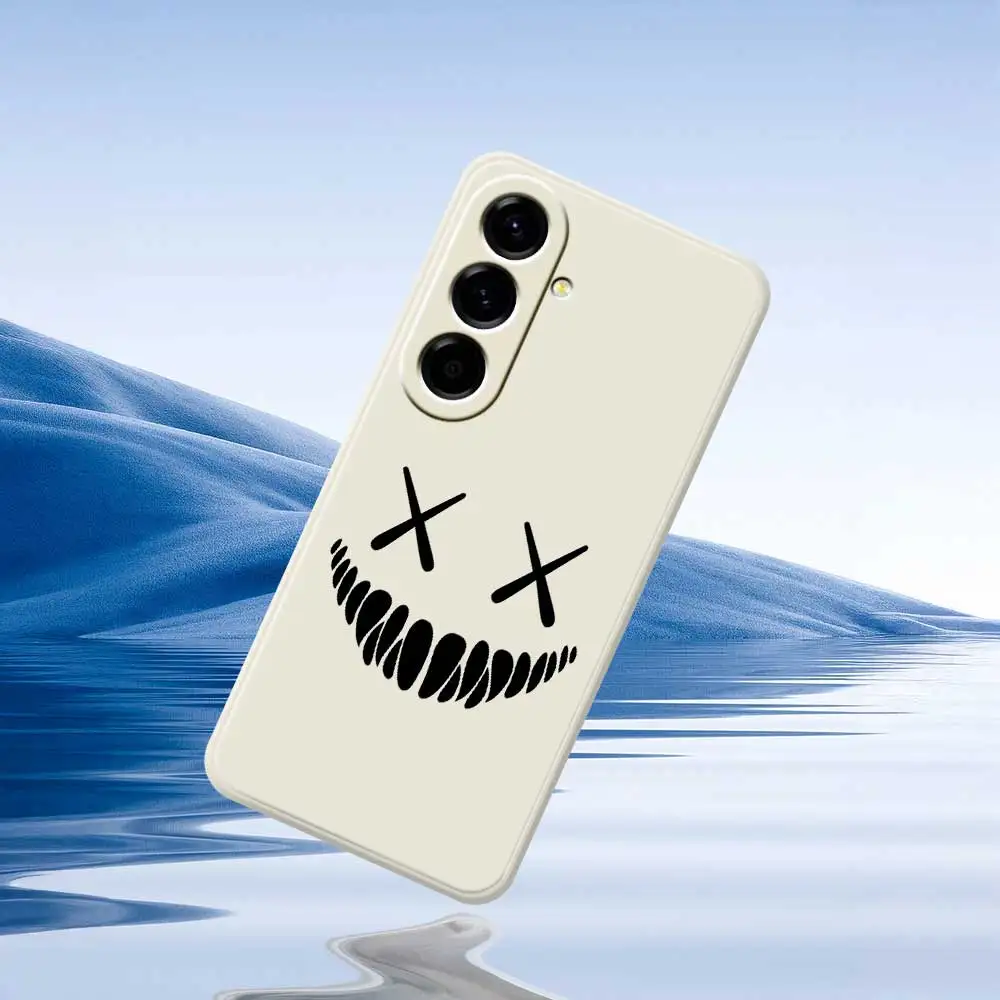 شخصية مبتسم الوجه قضية الهاتف لسامسونج غالاكسي A56 A32 A23 A22 5G A32 A23 4G A55 A54 A53 A52 A51 A35 A34 A31 غطاء ناعم