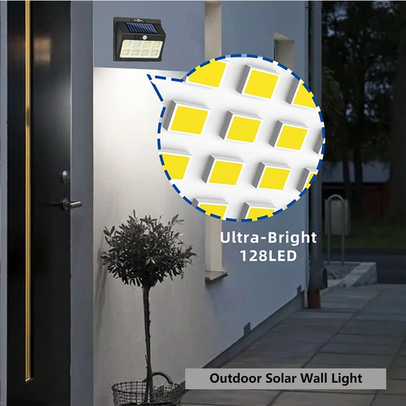 

Solar Lights Outdoor Spotlight Wall Lights Waterproof Garden Lights High Bright Multifunctional LED Lights Landscape Wall Lights