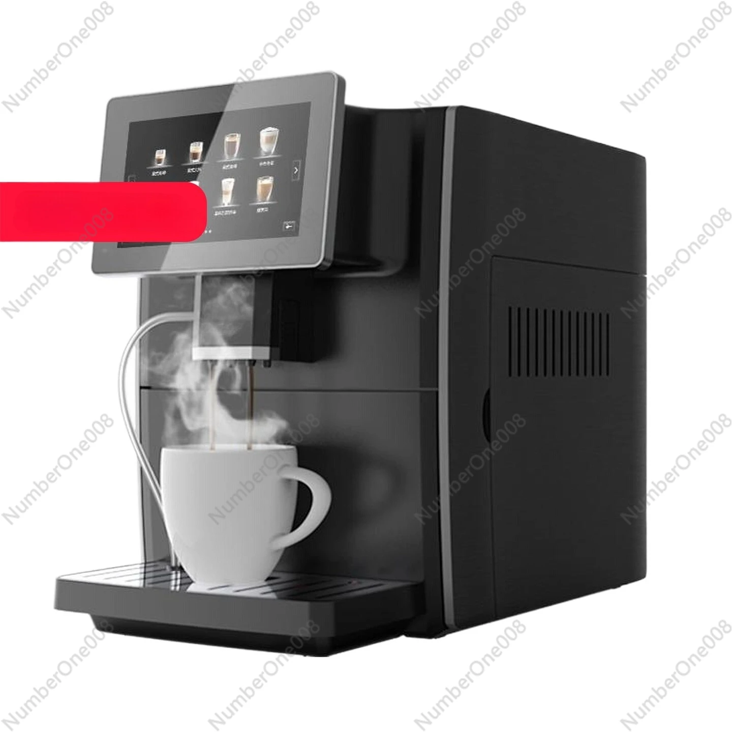 

Italian Style Automatic Espresso Machine, Integrated Coffee Grinder, Red Dot Award Winner for Home Office