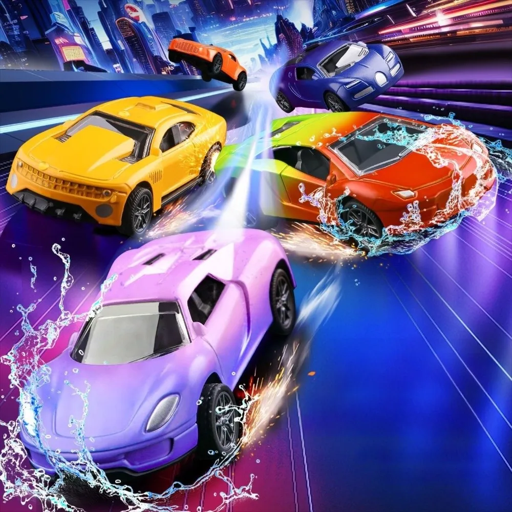 Temperature Sensitive Magic Car Durable Alloy Mini Racing Car Color Changing Sports Car Model 1:64 Scale Crash-Resistant
