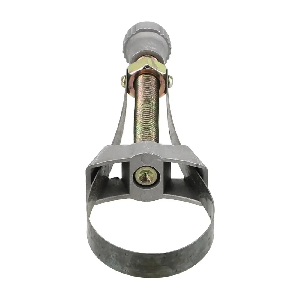 Hand Tools Car Oil Filter Removal Tool Adjustable 60mm To120mm Diameter Steel Strap Wrench image 3