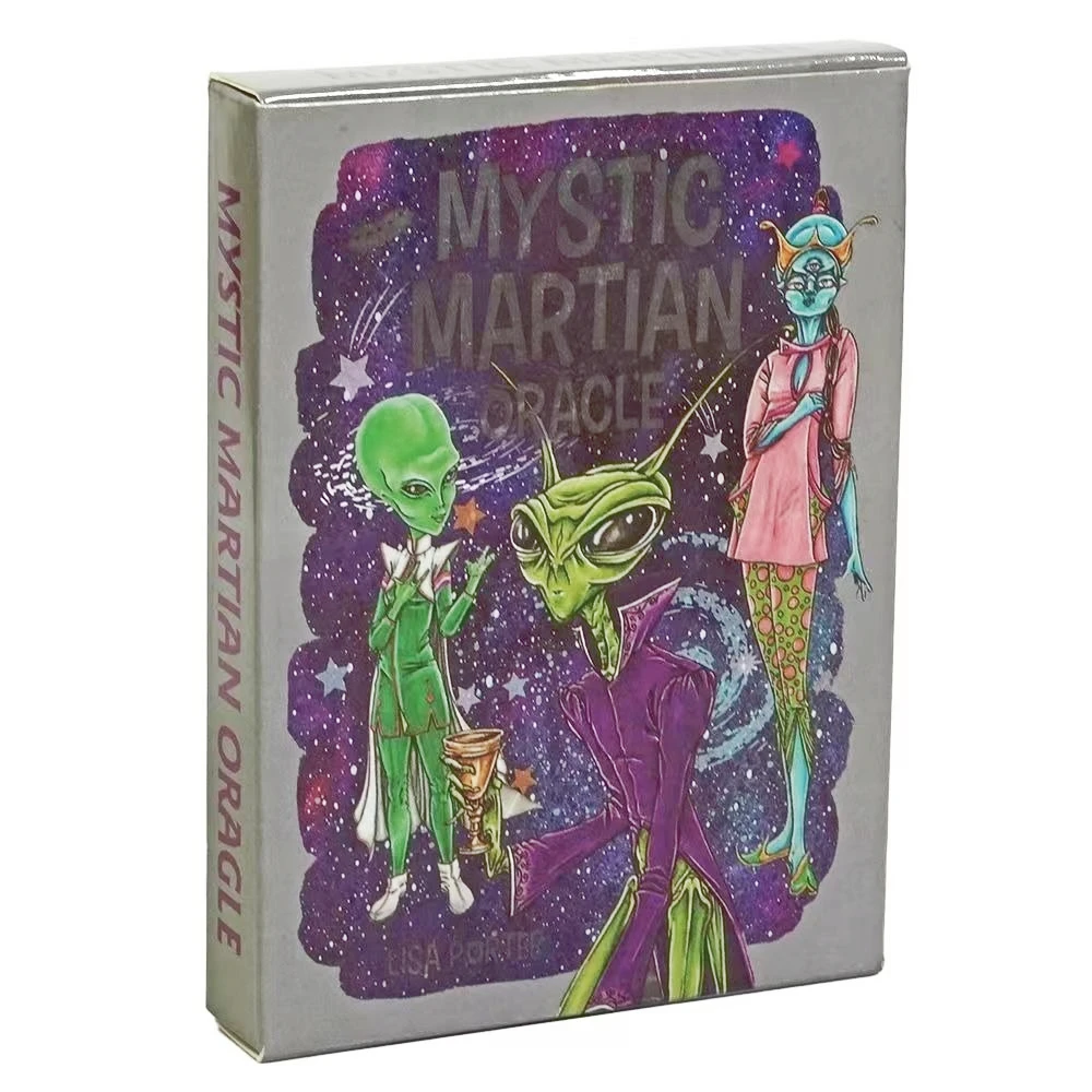 11*6.5cm Mystic Martian Oracle: 40 Full-color Cards