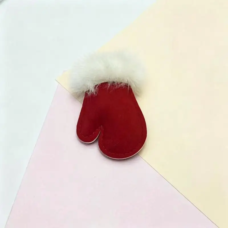 2026 New Mini Suede Plush Fur Glove Charm Keychain Unique Bag Keychain Charm Accessory Gift For Kids