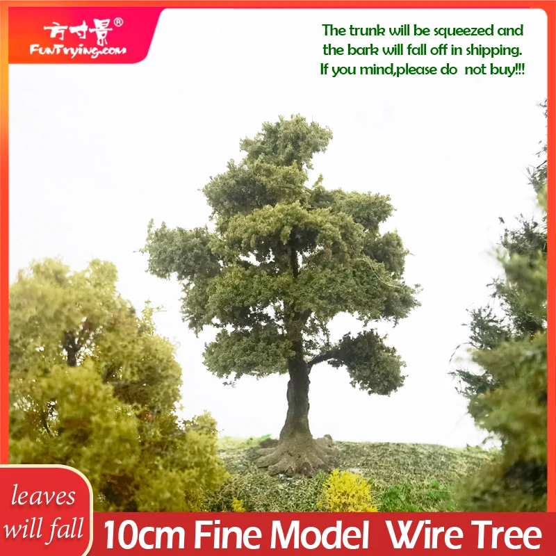 High Quality Wholesale Fine Model Tree 1/87 Ho scale Miniature Wire Tree Micro Landscape Field Military Sand Table DIY Material