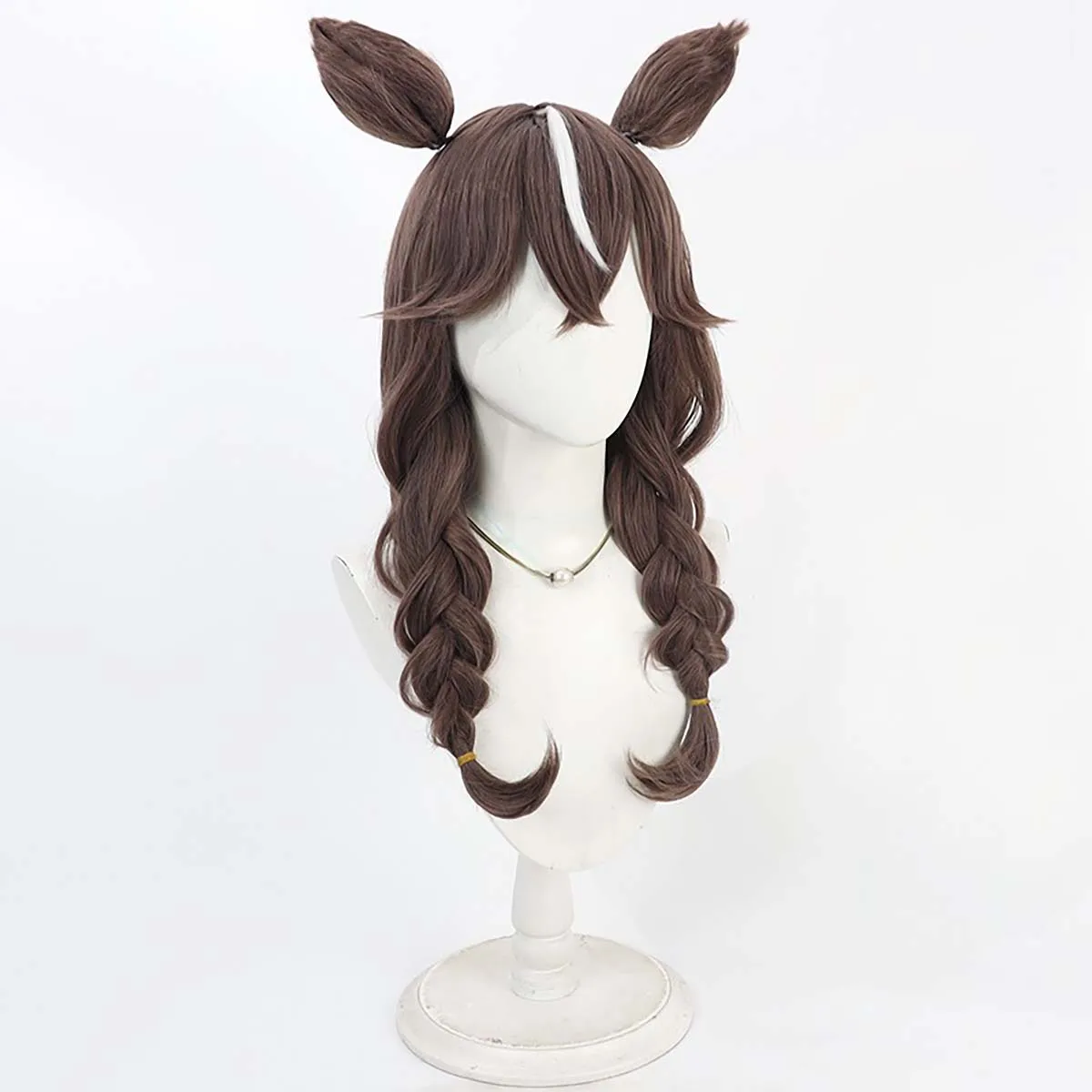 Halloween Party Costume Prop Game Pretty Derby Curren Bouquetd'or Cosplay Wig  With Ear