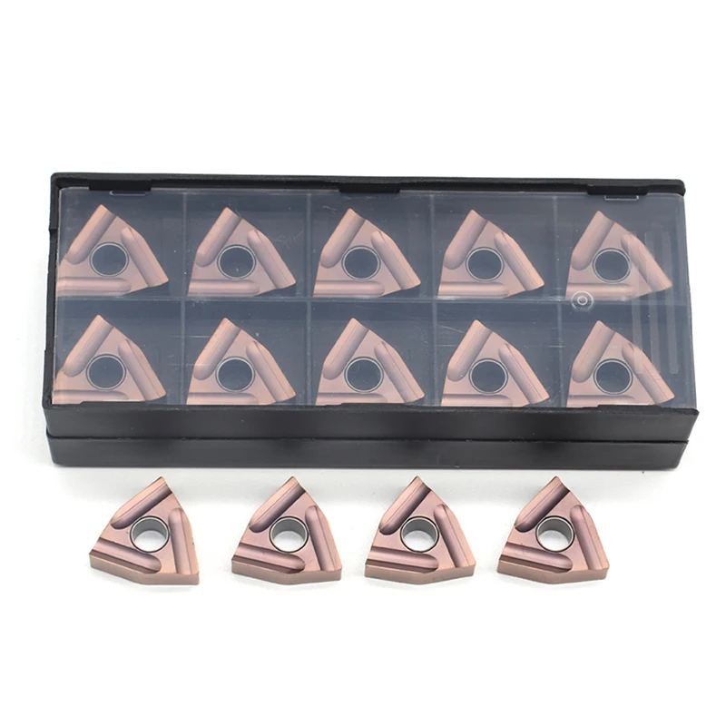 10PCS WNMG080404 R ZC SF4025 SF4425 SF1125 External Turning Tools Carbide Insert WNMG 080404 Metal Lathe Tools Inserts