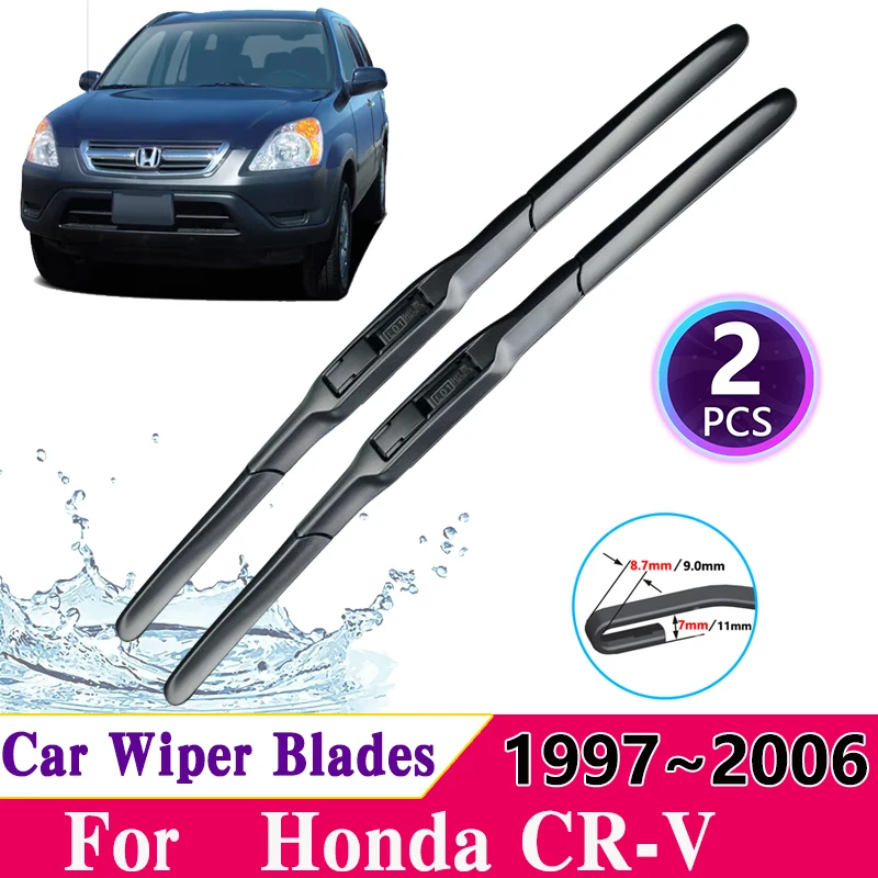 

Car Windscreen Wipers for Honda CR V Accessories CRV MK1 2 1997~2006 Front Windshield Wipers Blade Windscreen Cutter Accessories