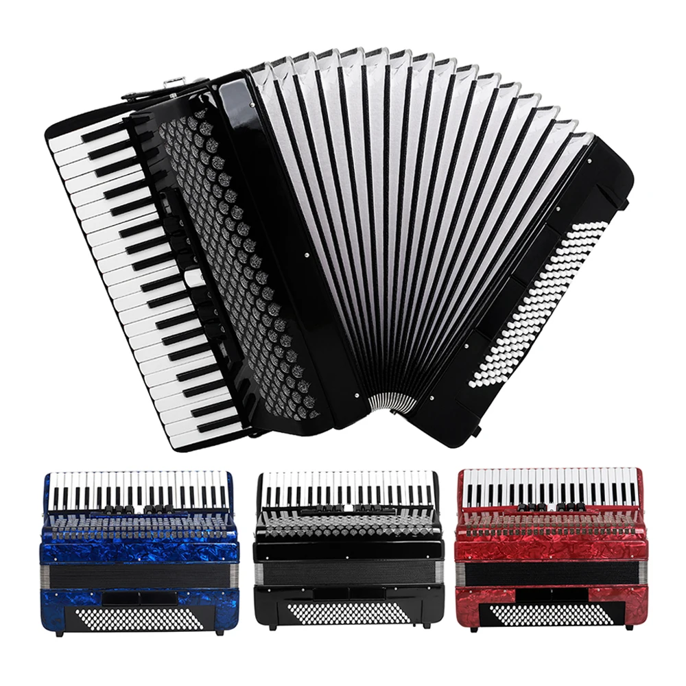 Professional Keyboard Instruments Accordion 120 Bass 41 Keys Accordion with Strap Bag Accessories for Playing