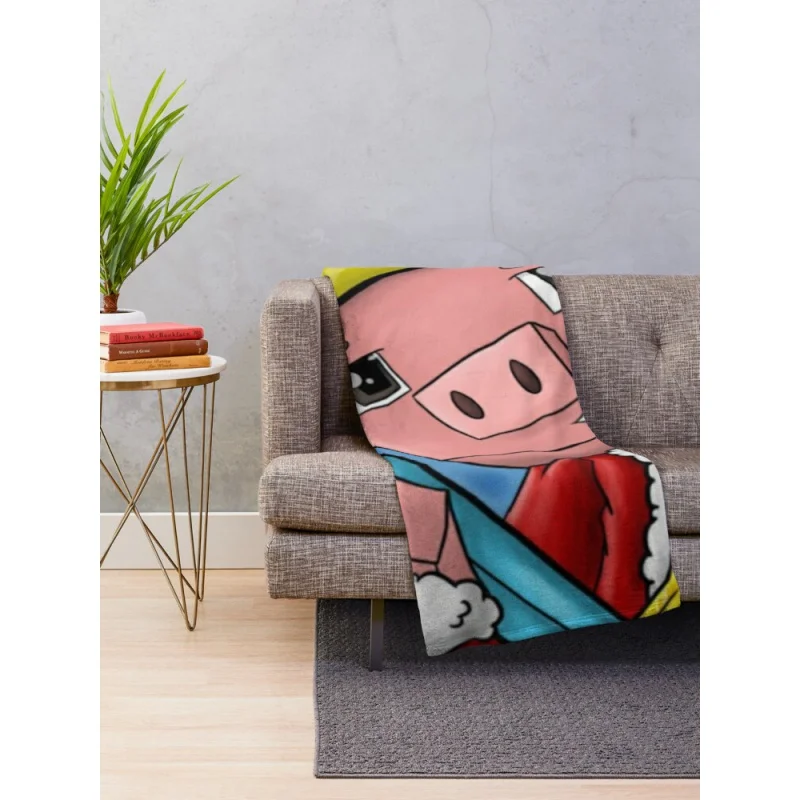 technoblade king merch Fleece Fleece Fleece Throw Blanket blankets for sofa