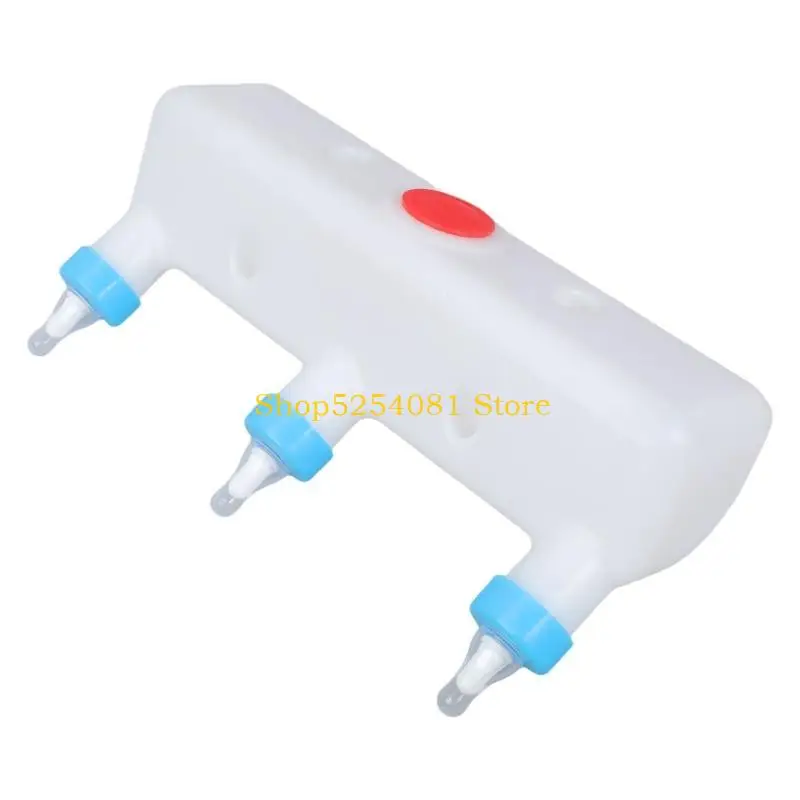 

Профессиональная бутылочка для выращивания животных AXYC, подвесная кормушка с 3 сосками, фермерский инструмент