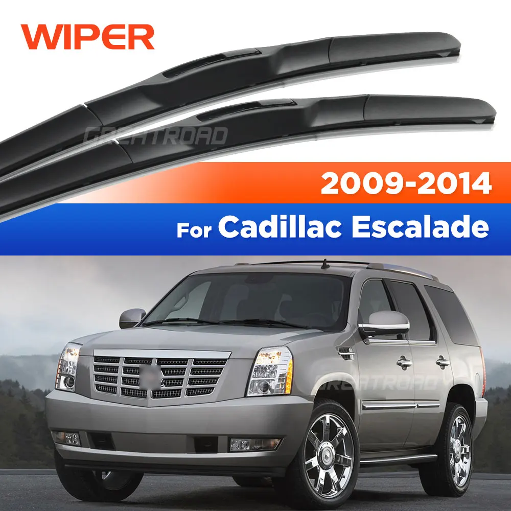 

For Cadillac Escalade 2009-2014 2010 2011 2012 2013 Wiper Front Wiper Blades Windshield Windscreen Window Brush 22"+22"