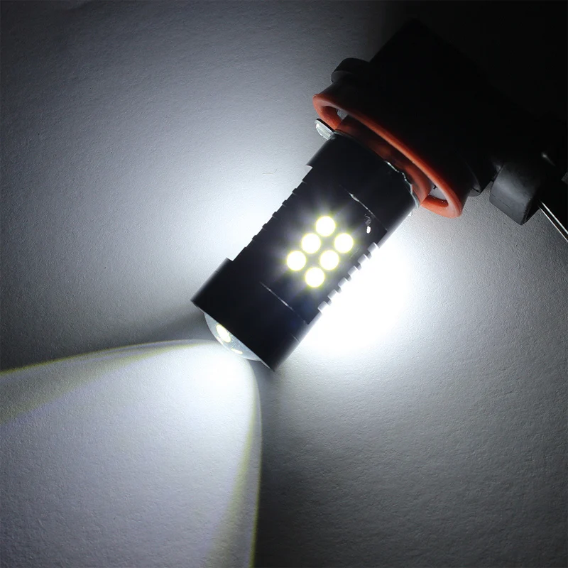2Pcs Canbus H8 LED Fog Light Bulb for VW Polo Mk5 Gti Hatch 6R 6C 61 2009 2010 2011 2012 2013 2014 2015-2017 LED Headlight Lamps view 6