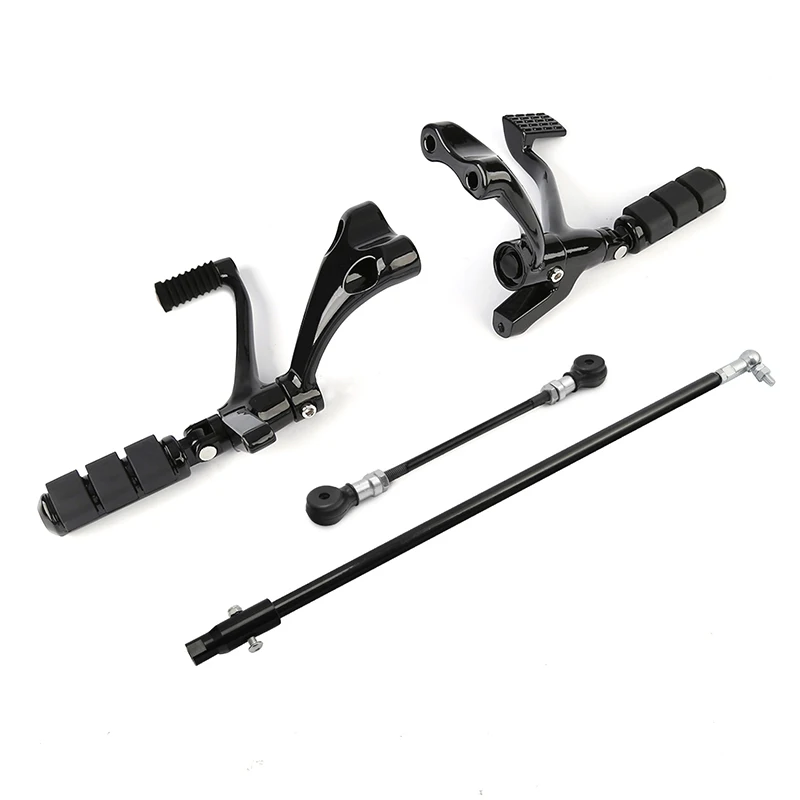 

Forward Controls Kit Pegs Levers Linkages Fit For Harley Sportster XL883 1200 2014-2022