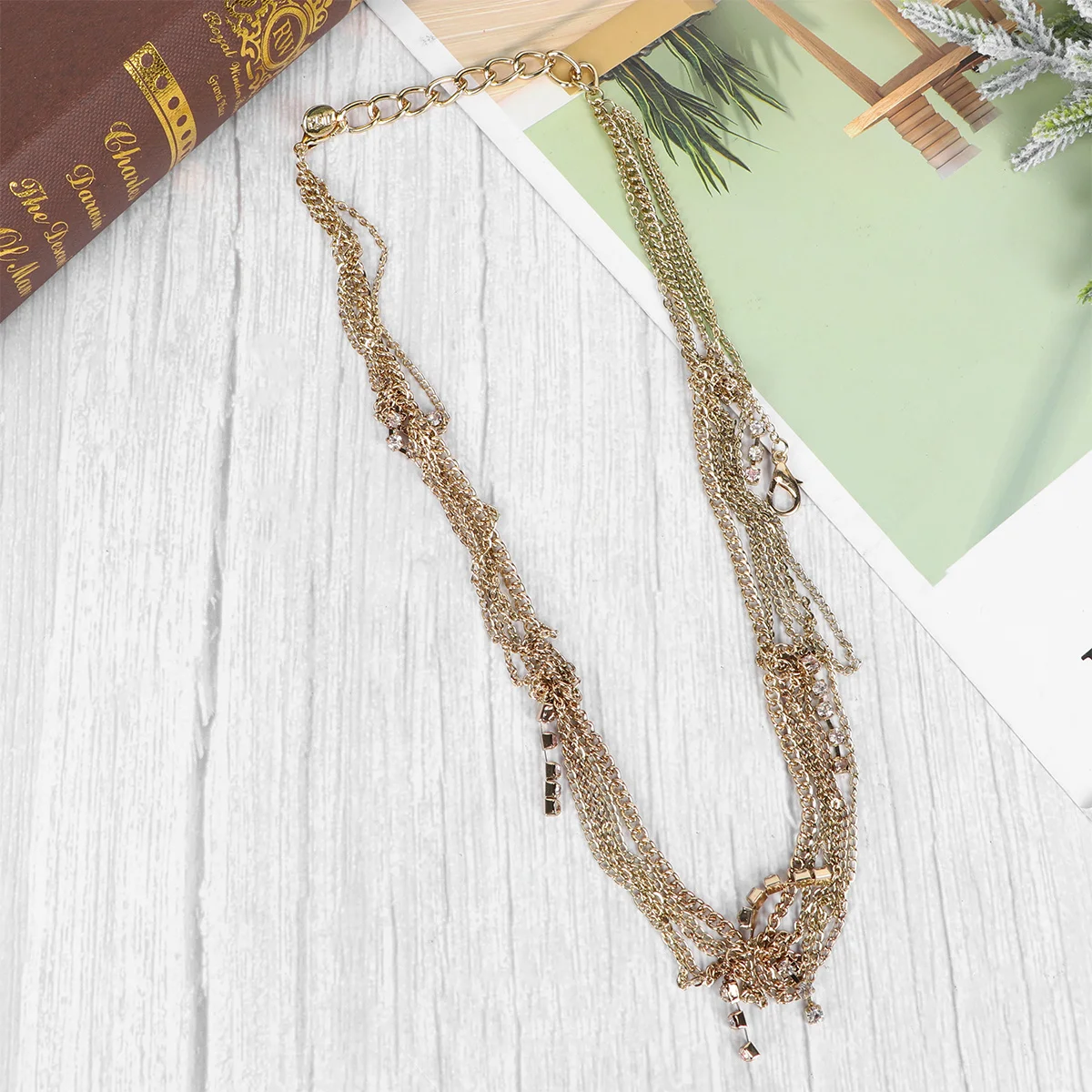 

1 Piece Metal Head Chain Alloy Headband Hair Accessory for Women Girls Golden Elegant Party Wedding Prom Dance Show Headdress