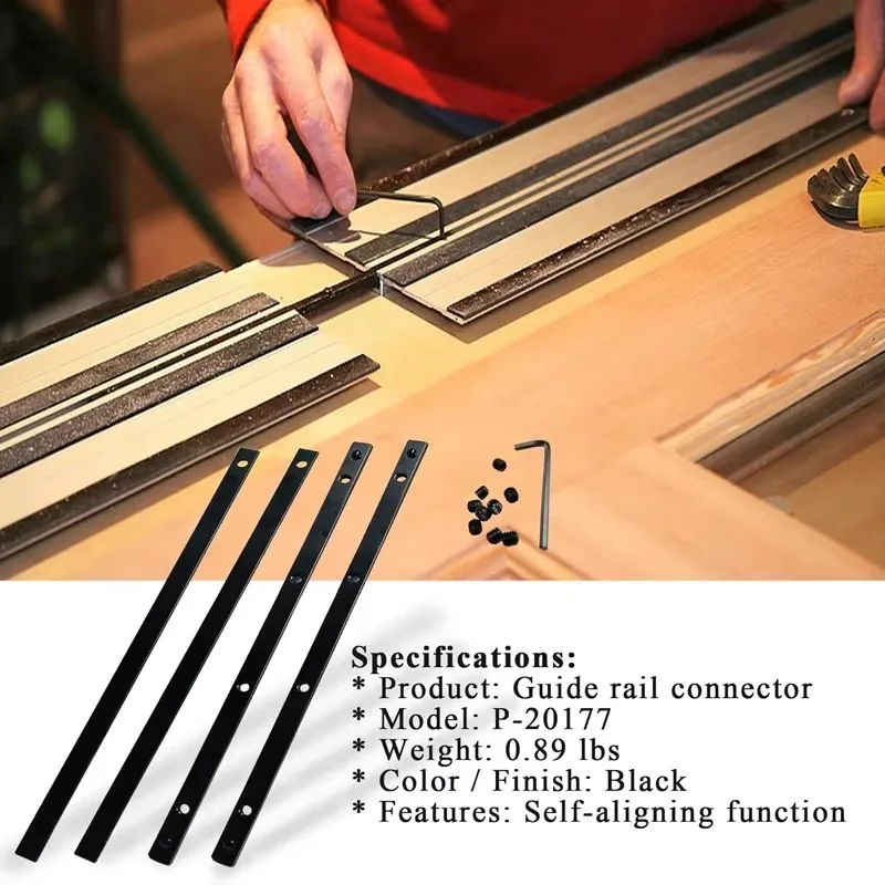 Für Makita /Festool /DeWalt /Bosch Rail Extension Rail Connector Kit, Rail Connector Copy Accessories Replacement