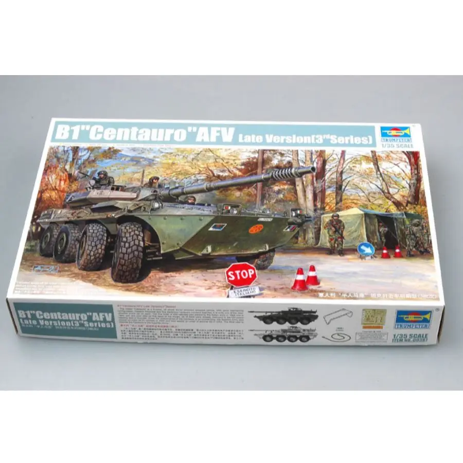 Trumpeter 00387Kit de modelo de ensamblaje 1/35 B1 "Centauro" AFV Versión tardía (2a serie)