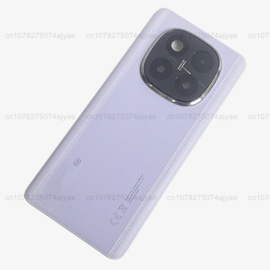 Note 14Pro+ A+++ Back Glass Cover For Xiaomi Redmi Note 14 Pro+ 5G Plus Battery Door 24115RA8EG Replacement With Camera Frame image 4
