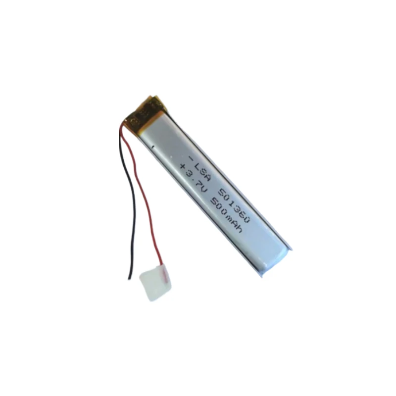 501360 3.7V 500mAh  Polymer Lithium Battery For Recording pen Laser pointer LED Light Bar Portable DVD Speaker High Quality