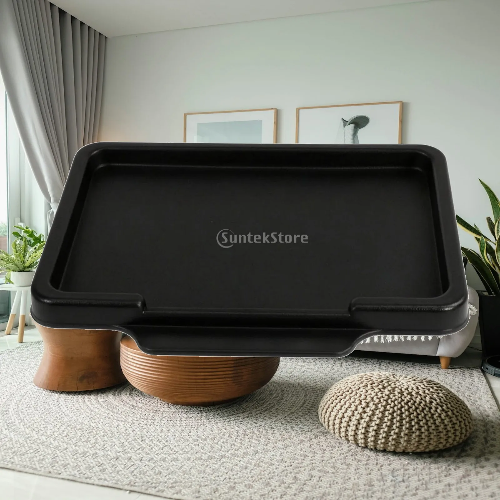 Golf Ball Storage and Dispensing Tray Indoor Outdoor Use Golf Ball Tray with Front Handle Practice Equipment Commercial Quality