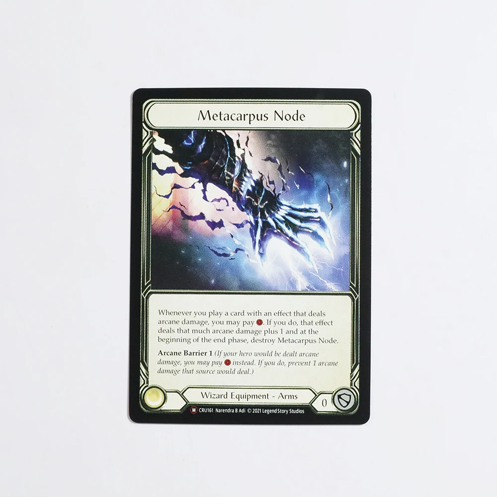 FAB Proxy Card TCG Bloodsheath Skeleta Metacarpus Node Breeze Rider Boots Gambler's Gloves Code Levia، Reeded Crown of Provid #6